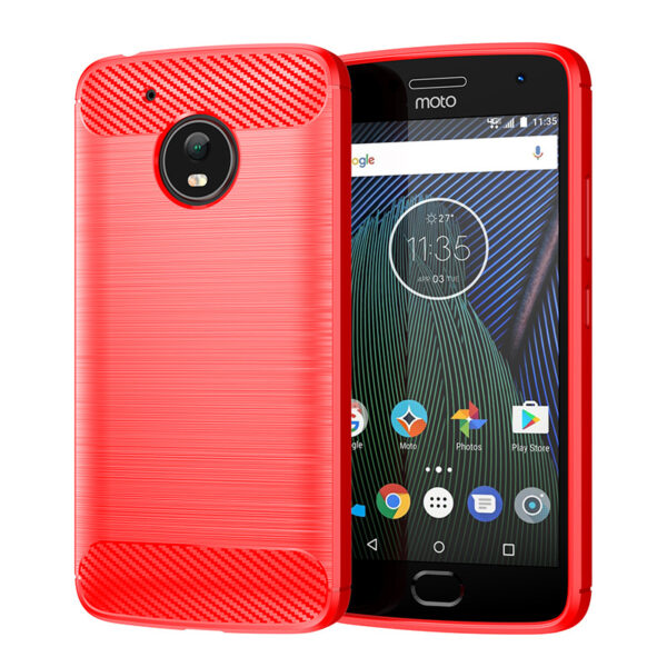 Motorola Moto G Serie Moto G5 Plus Gebürstet TPU Mode Handyhülle #2356 – Bild 4