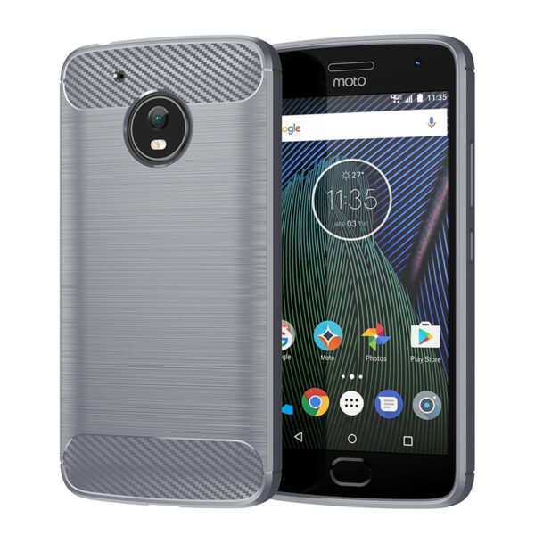 Motorola Moto G Serie Moto G5 Plus Gebürstet TPU Mode Handyhülle #2356 – Bild 2