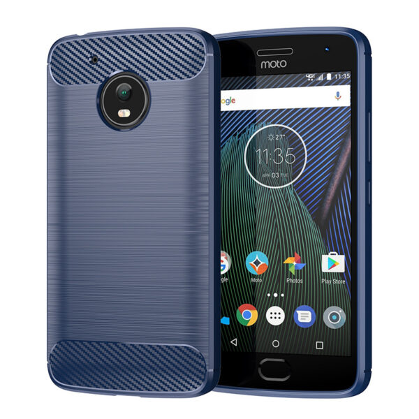 Motorola Moto G Serie Moto G5 Plus Gebürstet TPU Mode Handyhülle #2356 – Bild 3