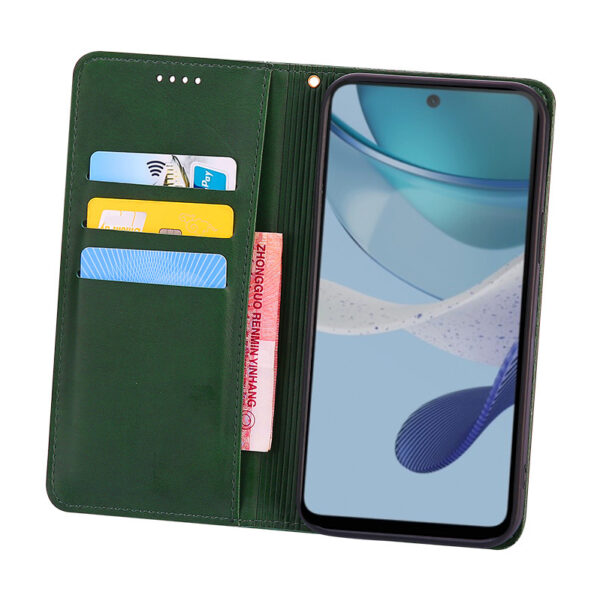Motorola Moto G Serie Mode Einfarbig Handyhülle PU Moto G53 5G #2363 – Bild 3