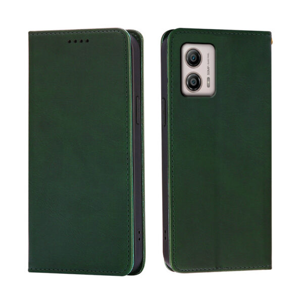 Motorola Moto G Serie Mode Einfarbig Handyhülle PU Moto G53 5G #2363