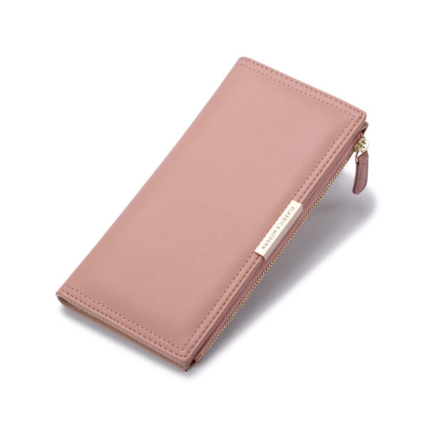 Geldbörsen Und Taschen Mode Einfarbig PU Geldbörse Universal #3219
