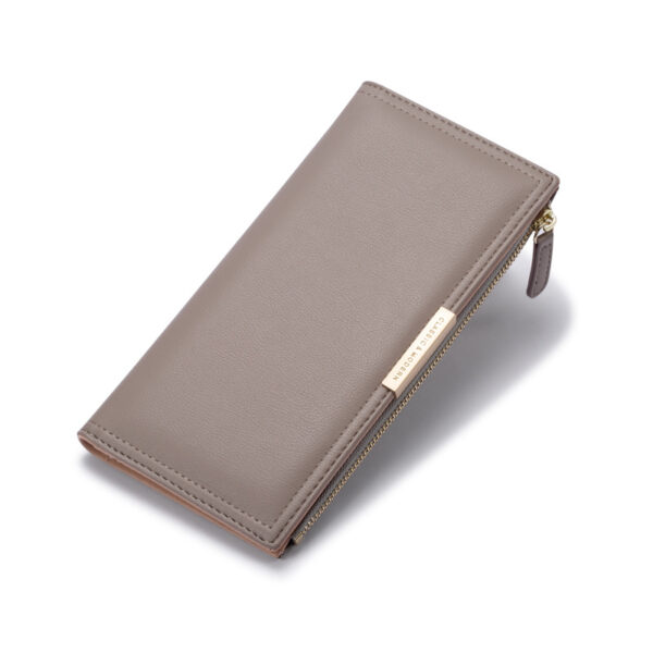 Geldbörsen Und Taschen Mode Einfarbig PU Geldbörse Universal #3219 – Bild 3