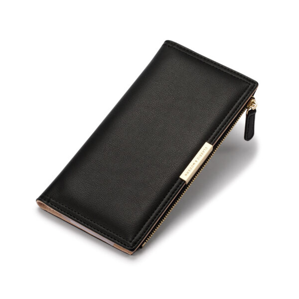Geldbörsen Und Taschen Mode Einfarbig PU Geldbörse Universal #3219 – Bild 5